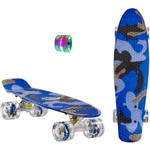 Penny Board Plastic Skateboard Groen Cm Met Led Wielen Sport