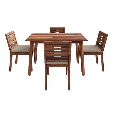 4 Seater Sheesham Wooden Dining Table Set at Rs 22400/set in Mumbai ... 