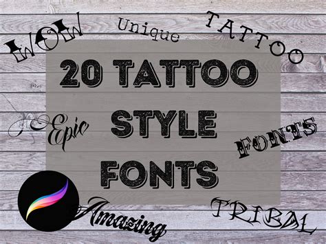 Handwriting Fonts For Tattoos