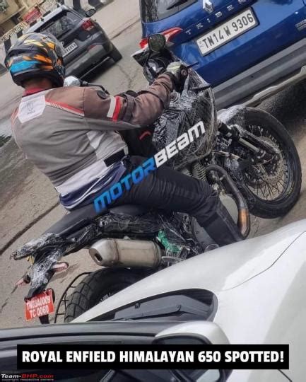 Royal Enfield Himalayan 650 spied for the first time | Team-BHP