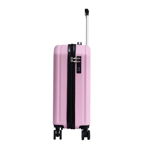 Mala De Viagem Media Praga Pink Expansor Maloa Store Bolsas