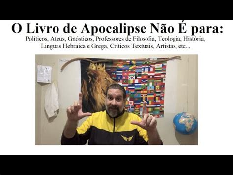 O Livro De Apocalipse N O Para Pol Ticos Ateus Gn Sticos Lideres