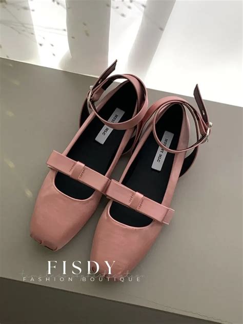 Fisdy Zapatos Sencillos De Punto Princesa Con Tejido Nico Y Dise O