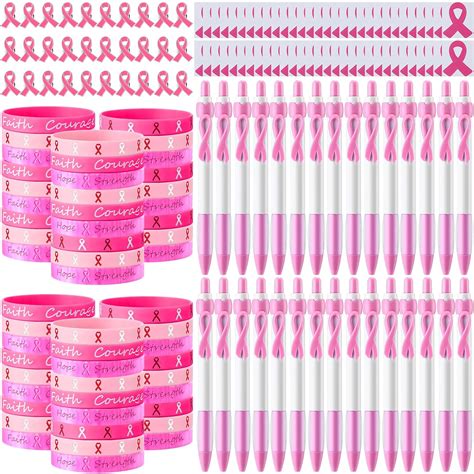 Amazon Sherr 360 Pcs Breast Cancer Awareness Accessories Include