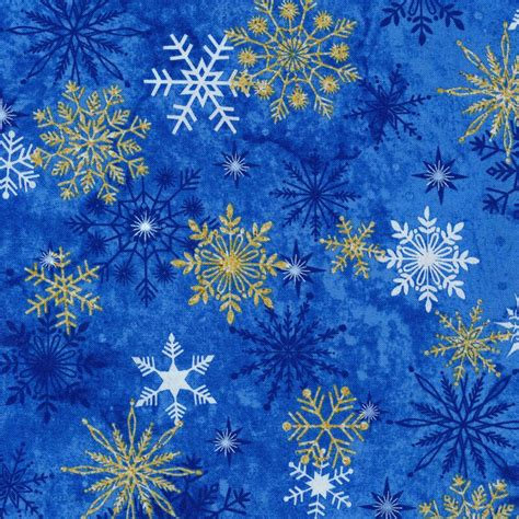 Christmas Joy 24774m 44 By Northcott Fabrics Blue Christmas Tree