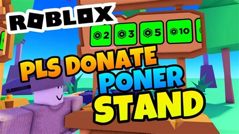 Como PONER Un SANTD En PLS DONATE En ROBLOX 2023 YouTube