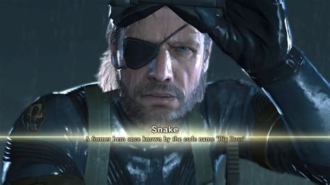 Metal Gear Solid V Ground Zeroes Metal Gear Solid V The Phantom Pain