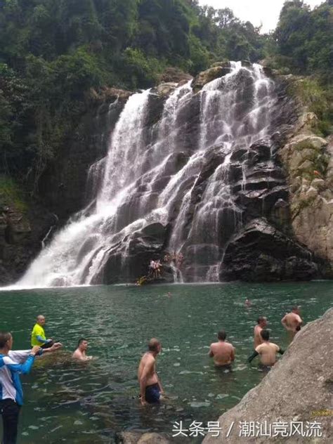 揭西龍譚飛瀑 每日頭條