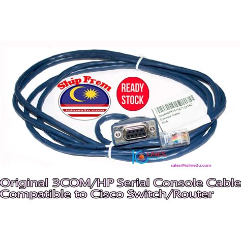 Hp G Rj Db Cisco Network Switch Console Serial Cable