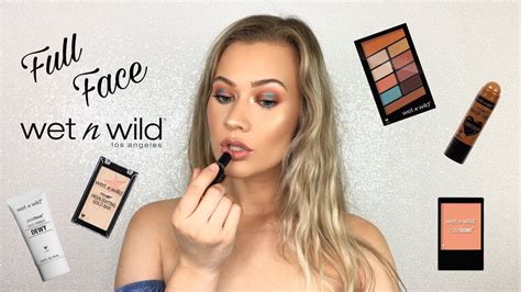 Full Face Of Wet N Wild Drugstore One Brand Tutorial YouTube