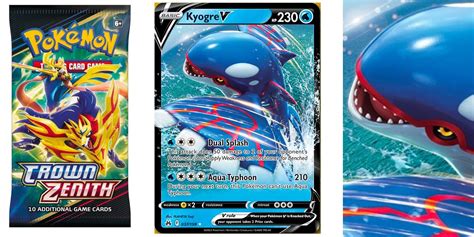 Pokémon Tcg Crown Zenith’s English Kyogre Revealed