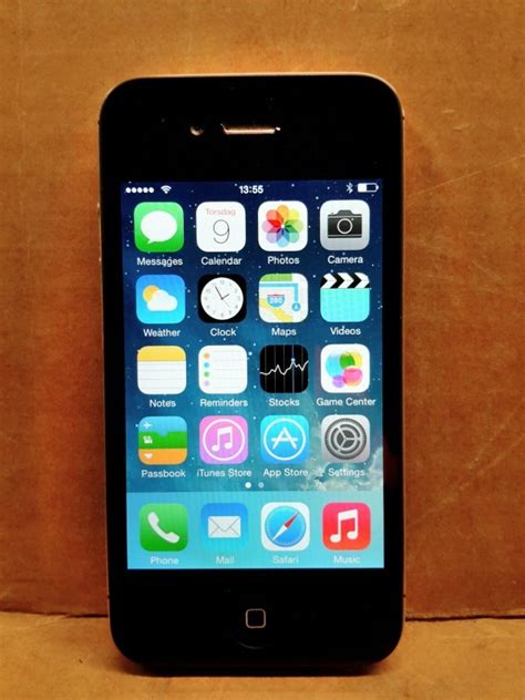 iBid Lot # 12540 - Apple iPhone 4S Black 16GB Verizon - 1 each