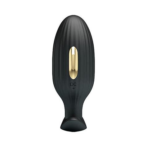 PRETTY LOVE JEFFERSON PLUG ANAL RECARREGÁVEL VIBRADOR E CHOQUE C