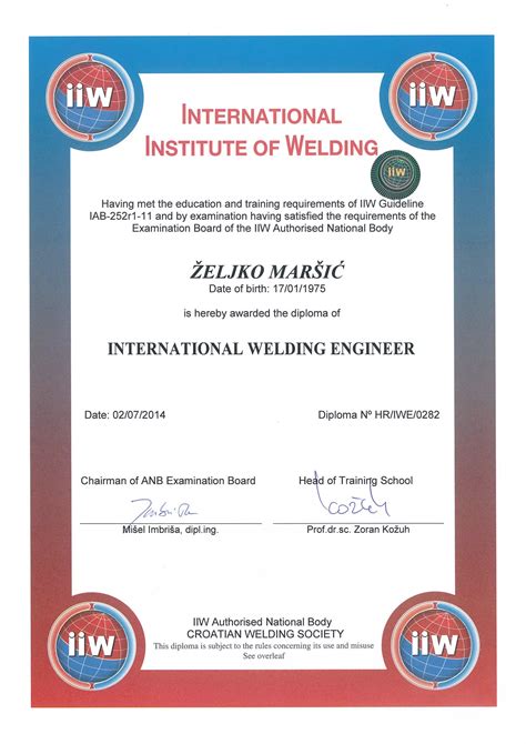 International Welding Engineer Željko Marsic Pdf