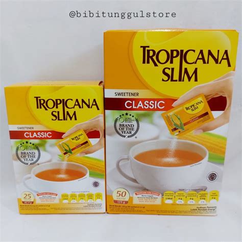 Jual Tropicana Slim Sweetener Classic Sachet Pemanis Untuk