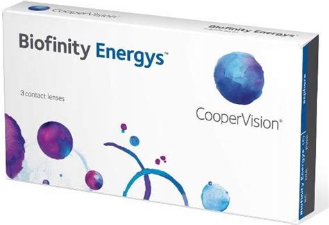 Soczewki Cooper Vision Soczewki Miesi Czne Biofinity Energys