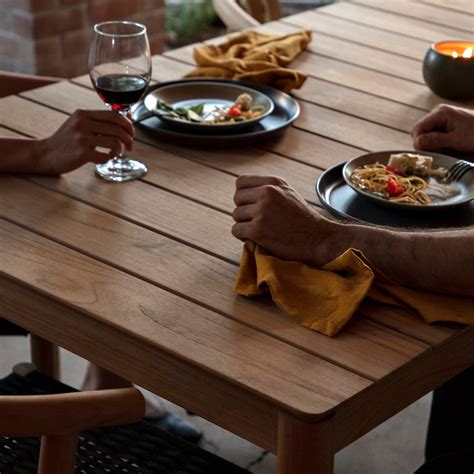 The Dining Set: Teak Outdoor Dining Set | Neighbor