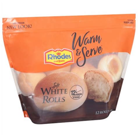 Rhodes Warm And Serve Frozen Soft White Rolls 12 Ct Kroger