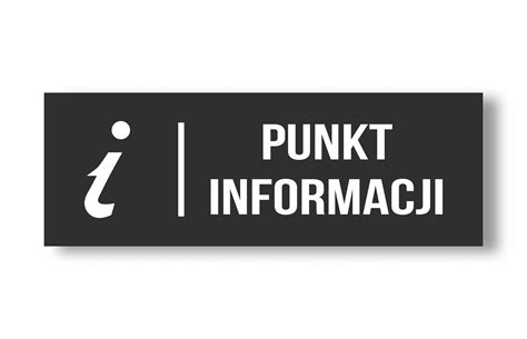 Tabliczka Punkt Informacji X Cm Pcv Mm Uv Multeo Cena Opinie