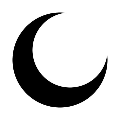 Png هلال ماه هلال ماه مشکی Crescent Moon Png دانلود رایگان