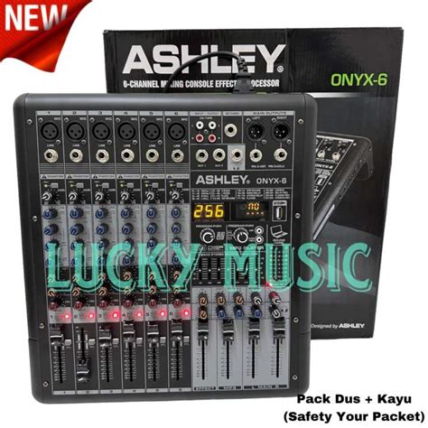 Mixer Ashley Onyx 6 Original 6 Channel Bluetooth Lazada Indonesia