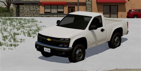 Chevy Colorado Single Cab V For Fs Farming Simulator