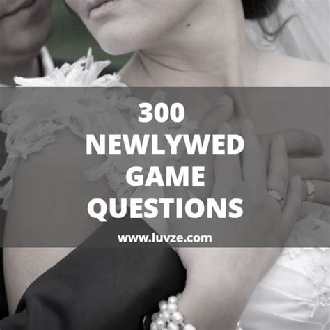 300 Newlywed Game Questions Wedding Reception Game Newlywed Game