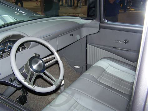 Interior of '56 Ford F100 Classic Truck