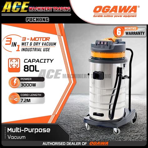 Original Ogawa L Industrial Vacuum Cleaner Bf Wet