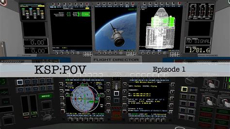 KSP POV Episode 1 Probes First Kerbal Space Program IVA