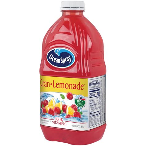 Ocean Spray Cran Lemonade Juice Fl Oz Shipt