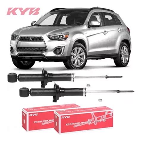 Par Amortecedor Traseiro Mitsubishi Asx Kayaba Frete Gr Tis