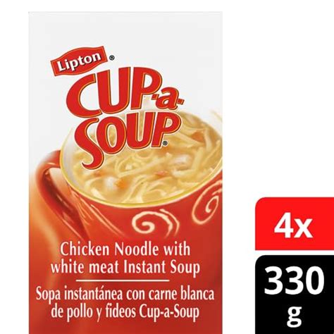 Lipton Cup A Soup Chicken Noodle Soup Mix 0g Trans Fat 9 9 Ounce Pack Of 4 Pricepulse