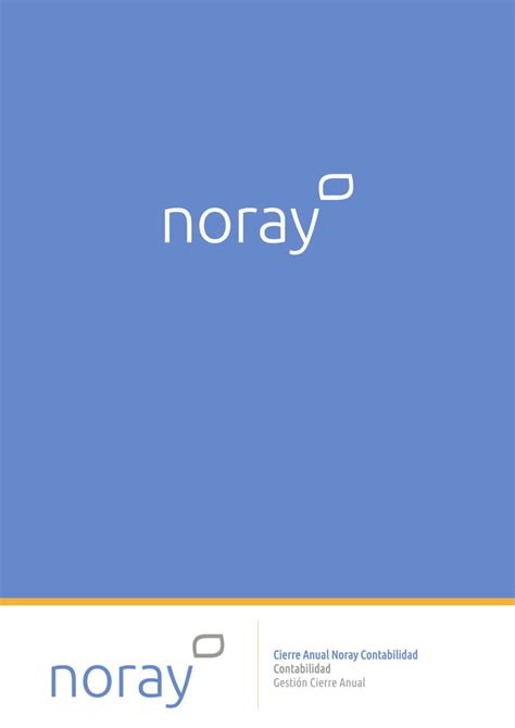 Cierre Anual Noray Contabilidad PDF