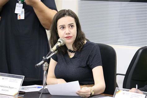 CCJ Distribui Para Relatoria Dois Projetos Da Deputada Franciane Bayer