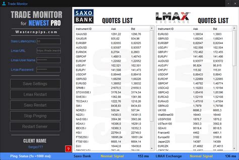 Trade Monitor Program For Newest Pro 303 — Westernpips Arbitrage Forex