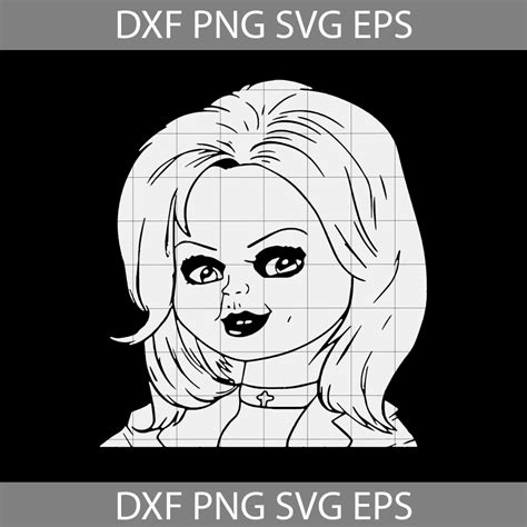 Tiffany Svg Bride Of Chucky Svg Horror Movie Svg Halloween Svg Bun