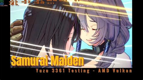 Samurai Maiden Yuzu Emulator Nintendo Switch Emu Testing AMD Vulkan