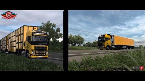 ETS2 1 49 DOWNLOAD MODS VOLVO NEW FH REBOQUE BAÚ RANDON BOIADEIRA