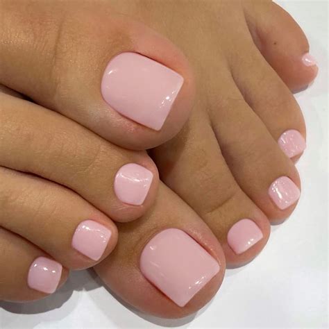 Amazon KXAMELIE Solid Color Square Press On Toenails Short Glossy