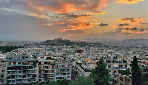 Sunset on the Acropolis, Greece