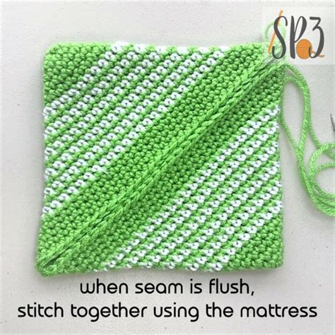 Hot Pad Scrubby Crochet Tutorial With Printable Sweet Potato