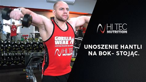 Atlas Ćwiczeń Unoszenie Hantli Na Bok Stojąc Youtube