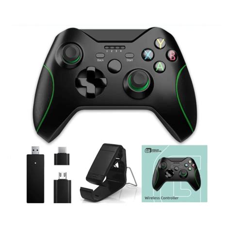 Controle Joystick Sem Fio 2 4g Para Xbox One Play3 Pc Android Data Frog