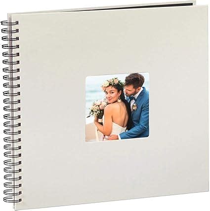 Amazon De Hama Fotoalbum Jumbo X Cm Spiral Album Mit Schwarzen