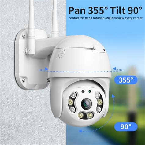 Outdoor IP66 Wifi Waterpoof HD Colored Night Vision Camera Wireless ...