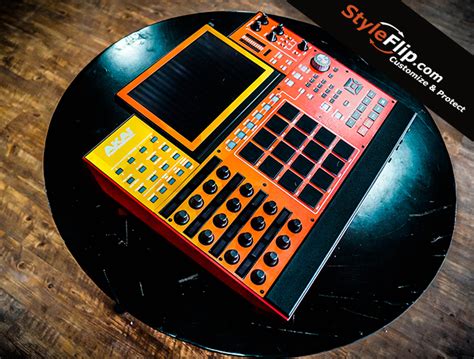 Akai MPC X Custom Skins Created Online By StyleFlip