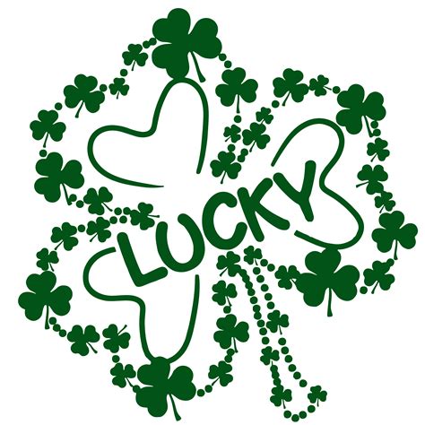 St Patricks Day Svg Lucky Svg Irish Svg St Patricks Da Inspire