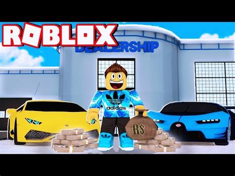 I Built My Own Supercar Dealership In Roblox Youtube