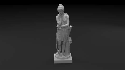 Sculpture Hermitage 3d Print Model Diana The Greek Goddess 3d Model 3d Printable Cgtrader